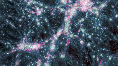 Vast cosmic voids are far from empty  — they're hiding something dark