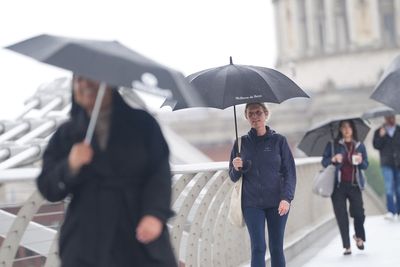 Thunderstorm warning issued as parts of England and Wales face weekend deluge