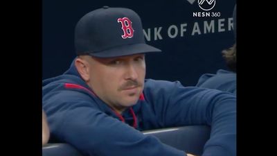 Alex Bregman Snuck in a Shave While Watching Red Sox-Yankees From Dugout