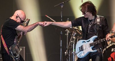 “The importance of one clear voice playing the melodies and solos are things we take seriously”: Joe Satriani reveals how Satch/Vai’s onstage chemistry works – and why sometimes some songs are best left to Steve Vai