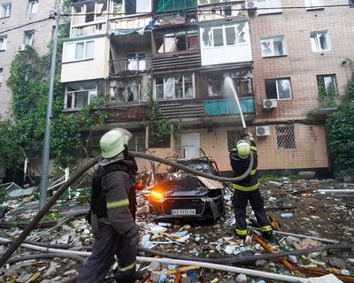 Kyiv accuses Russia of ‘dirty games’ over prisoner swap delay claims as Kharkiv hit by drone attack – as it happened