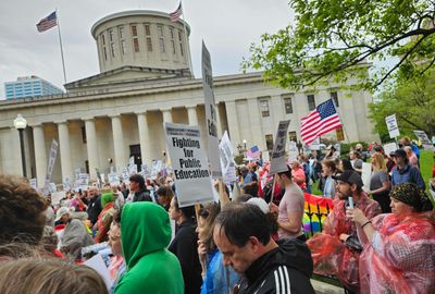 "Underdogs" fight Ohio's education law