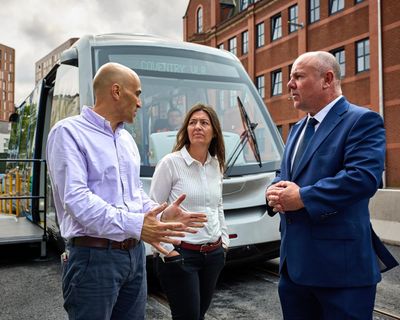 ‘Cleaner, greener and absolute reliability’: trams make UK comeback