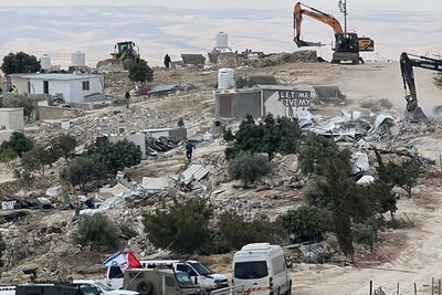 ‘Let down by a world that claims to be humane but does nothing’: Palestinians speak out as Israeli bulldozers raze West Bank villages