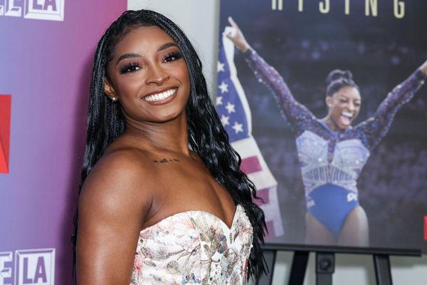 Simone Biles slams ‘sore loser’ Riley Gaines over attacks on trans athlete