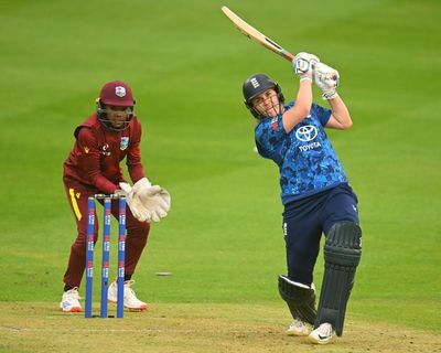 Sciver-Brunt hits late flurry as England race to ODI series sweep of West Indies