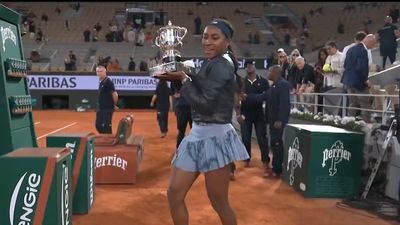 Coco Gauff Trying to Take a Video With Her French Open Trophy Did Not End Well
