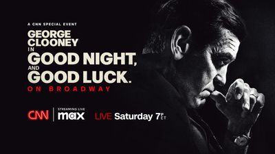 You can watch George Clooney in Broadway’s Good Night, and Good Luck live on TV tonight