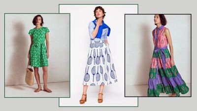 Excuse the pun, but these tennis-inspired pieces by one of my favourite British brands are *ace*