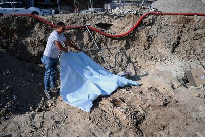 More bodies of executed civil war-era prisoners uncovered under Greek city park