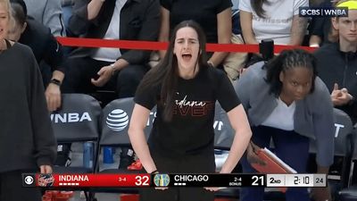 Caitlin Clark Was So Fired Up Watching Aliyah Boston Score Tough Bucket vs. Sky