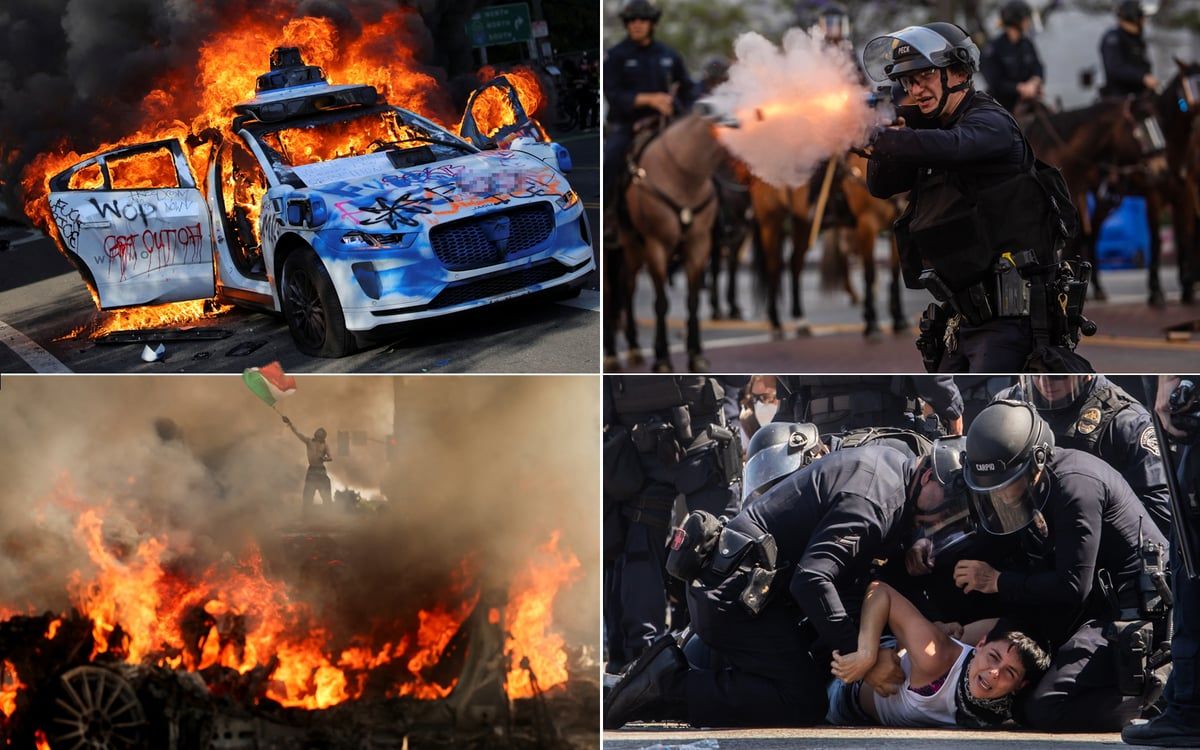Los Angeles protests: Trump declares 'bring in the…