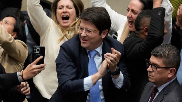 Colombian presidential candidate Miguel Uribe Turbay shot at a rally in Bogotá.
