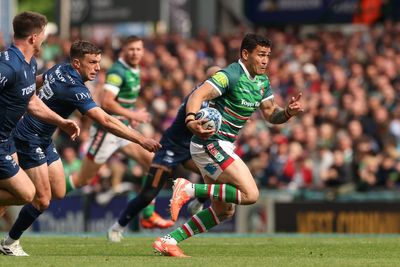Izaia Perese’s moment of magic sends Leicester into Premiership final