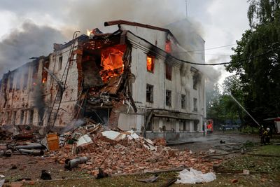 Russia claims to have shot down 10 Ukrainian drones targeting Moscow