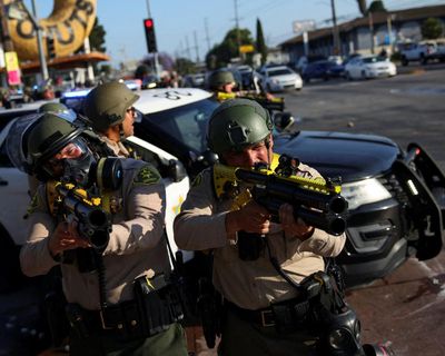 British photojournalist hit by non-lethal rounds during Los Angeles protests