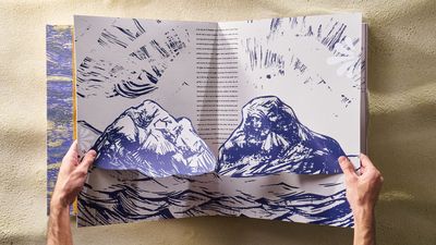 This handcrafted book is the most beautiful thing you’ll see all day
