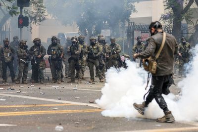 National Guard troops arrive in LA on Trump’s orders to stop immigration protests