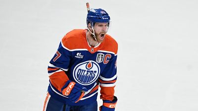 Even Connor McDavid Can't Explain How He Pulled Off Jaw-Dropping Assist in Game 2