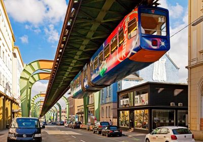 Riding high in Germany on the world’s oldest suspended railway