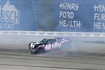 Alex Bowman Wrecks Hard At Michigan, Recent Misery Continues