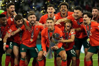 Ronaldo in tears as Portugal win Nations League