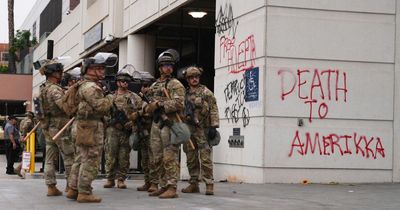 Riots in LA escalate as Donald Trump and California call each other 'liars'