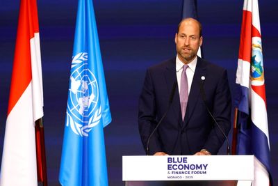 Prince William warns oceans are ‘diminishing before our eyes’ in Monaco speech