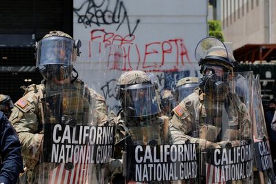 What does the law say about Trump sending troops to LA and ICE protests?