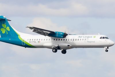Emergency services called for Aer Lingus flight as ‘panelling falls’ after take-off from Belfast