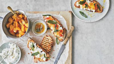 This fruity twist on bruschetta will be a hit with kids and grown-ups alike and is so easy to throw together