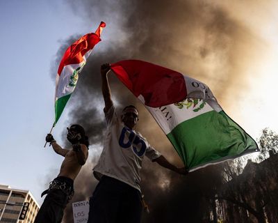 First Thing: Police clash with protesters in Los Angeles as opposition to Trump intensifies