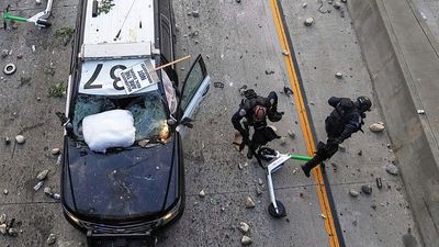 Tensions boil over in California as immigration raids spark unrest