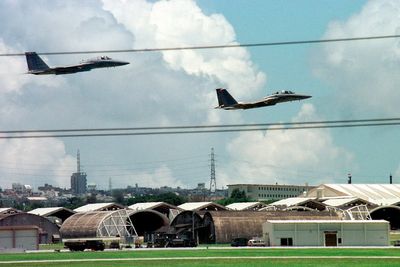 Japanese soldiers injured in Okinawa US military base explosion