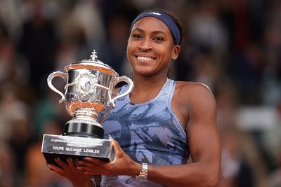 Coco Gauff shows off ‘miniature’ French Open trophy awarded thanks to Roland Garros rule