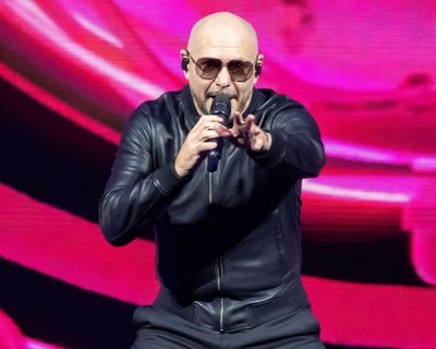 Pitbull review – like a children’s party, but with loads of booze