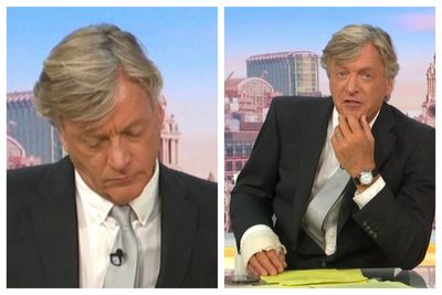 Richard Madeley returns to GMB with mystery injury after horror fall in France