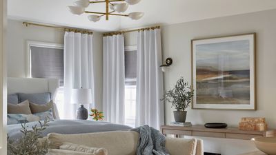 I just unlearned this key design lesson – you can actually put things in front of a window and here's how designers use this space to maximize style and function