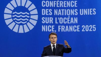 Macron rallies nations to protect oceans as UN sounds alarm on marine crisis