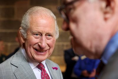 King Charles praises D-Day veteran at Lancaster royal visit