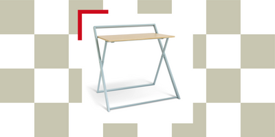 Finally, a Stylish Desk to Work From Home On (and It Folds and Seamlessly Stores Away as Soon as It Hits 5pm)