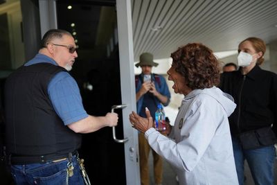 Democratic lawmakers denied entry to detention centers in LA and New York