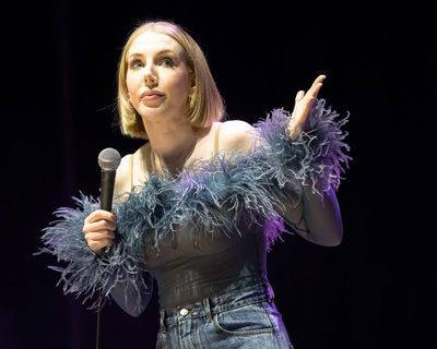 Katherine Ryan: Battleaxe review – comedy’s ice queen melts into audience agony aunt