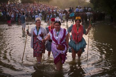 PHOTO ESSAY: Spain's wildest pilgrimage, El Rocío, brings together faith, nature and partying