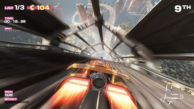 Fast Fusion review: "Futuristic racing from the same mold as Wipeout and F-Zero shines on Switch 2"