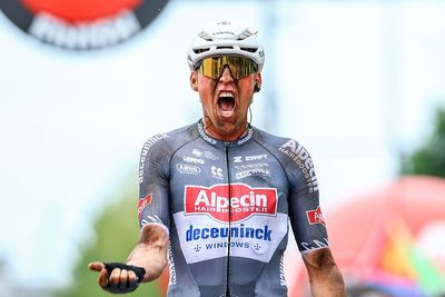 Following a wrong turn for the peloton and race neutralisation at Antwerp Port Epic, Timo Kielich takes breakaway win