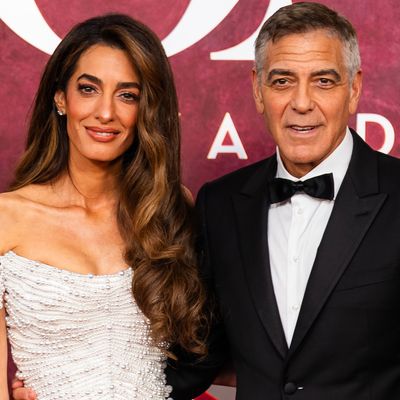 Amal Clooney's Pearl-Covered Dress at the 2025 Tony Awards Hails from a Celebrity-Beloved Collection