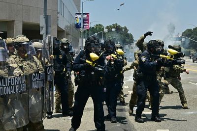 Los Angeles ignited over weekend ICE raids. Then the National Guard arrived