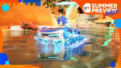 I played Sonic Racing: CrossWorlds for an hour and its chaotic item-based destruction reminded me of how fun it is to be bad at a kart racer
