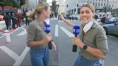 Aussie Journalist ‘Sore But Okay’ After Being Shot With A Rubber Bullet In LA Protests